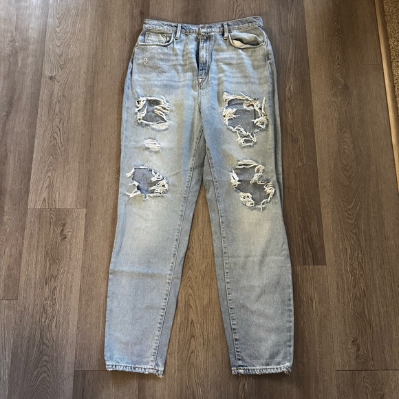 BDG Urban Outfitters Distressed Blue Women's Jeans - Picture 1 of 7